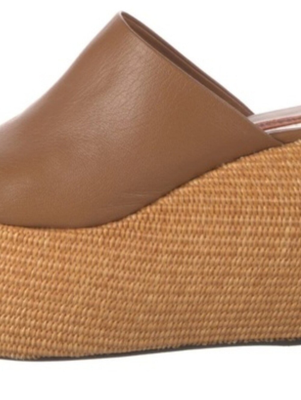 Simon Miller Toffee Leather Bubble Wedge Platform Sandals Size 9 EU 39 EXCELLENT